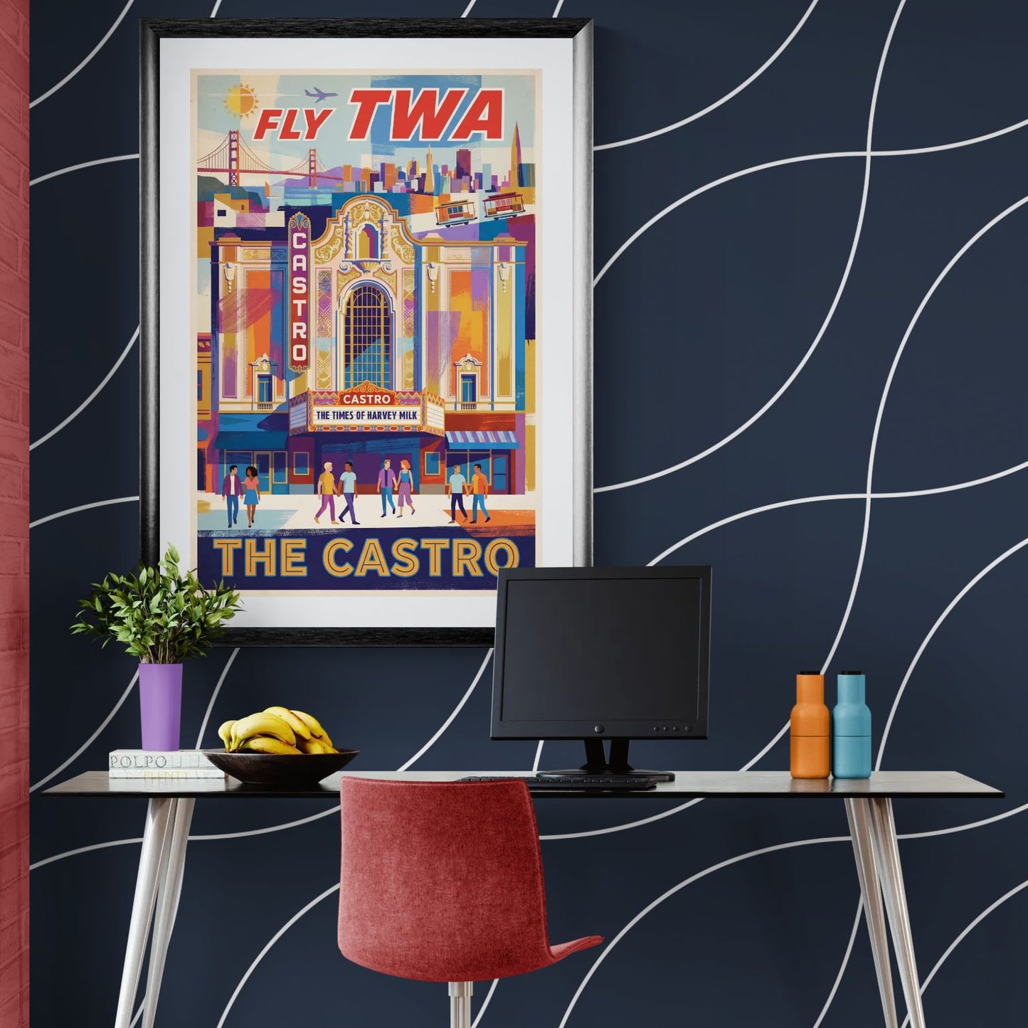 Fly TWA The Castro