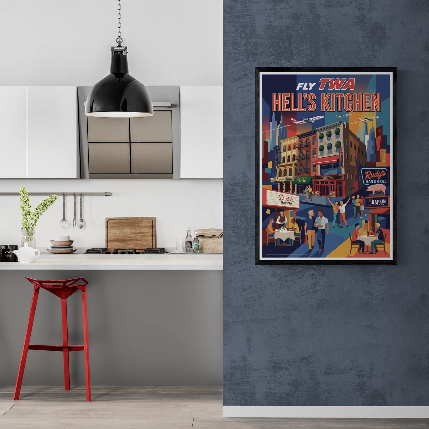 Fly TWA Hell's Kitchen