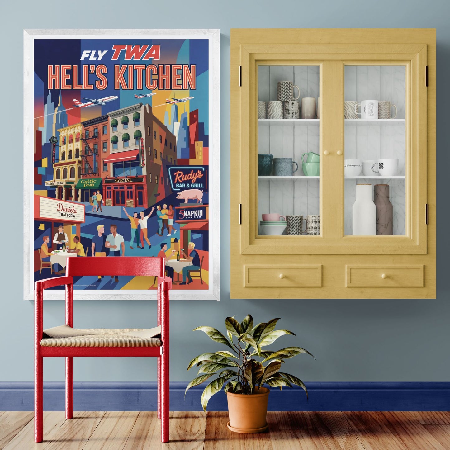 Fly TWA Hell's Kitchen