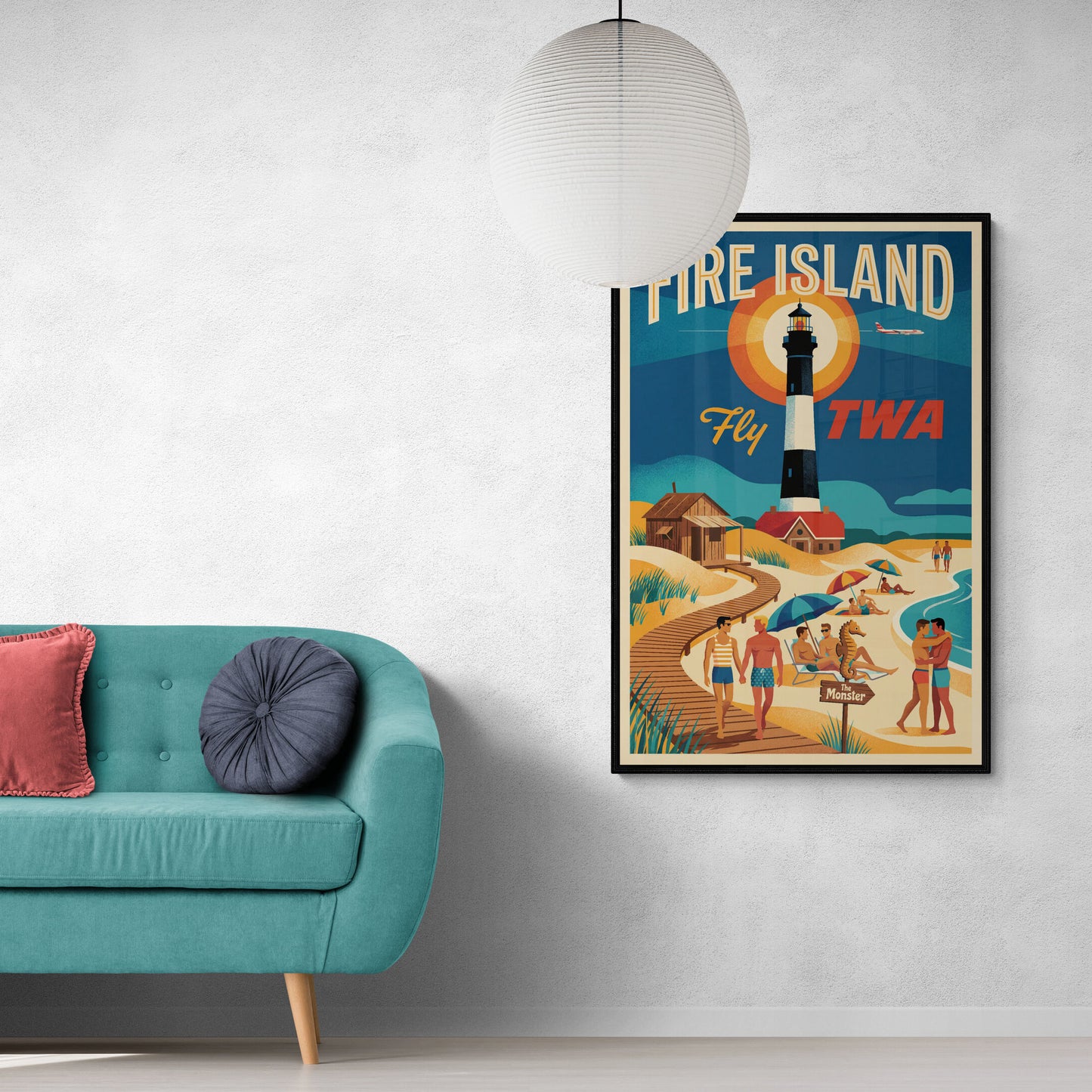 Fly TWA Fire Island